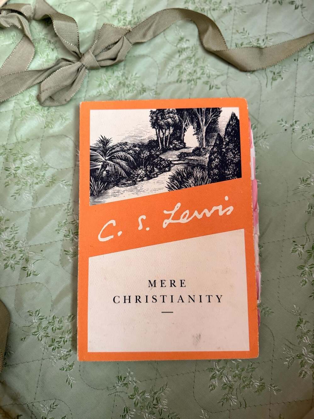Mere Christianity by C.S. Lewis Vintage Macmillan Paperback Edition